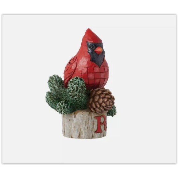 NIB Jim Shore Pint Cardinal with Peace Figurine A Peaceful Monent 6015467, 2024 - Picture 4 of 6